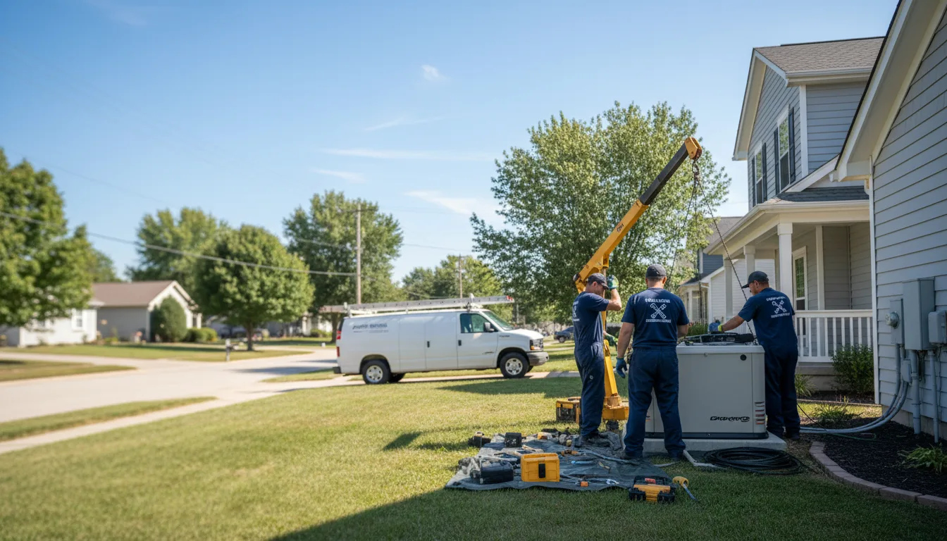 Generator Installation in Liebenthal, KS near me